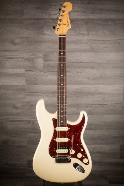 USED - Fender American Elite Strat HSS Shawbucker - Olympic Pearl