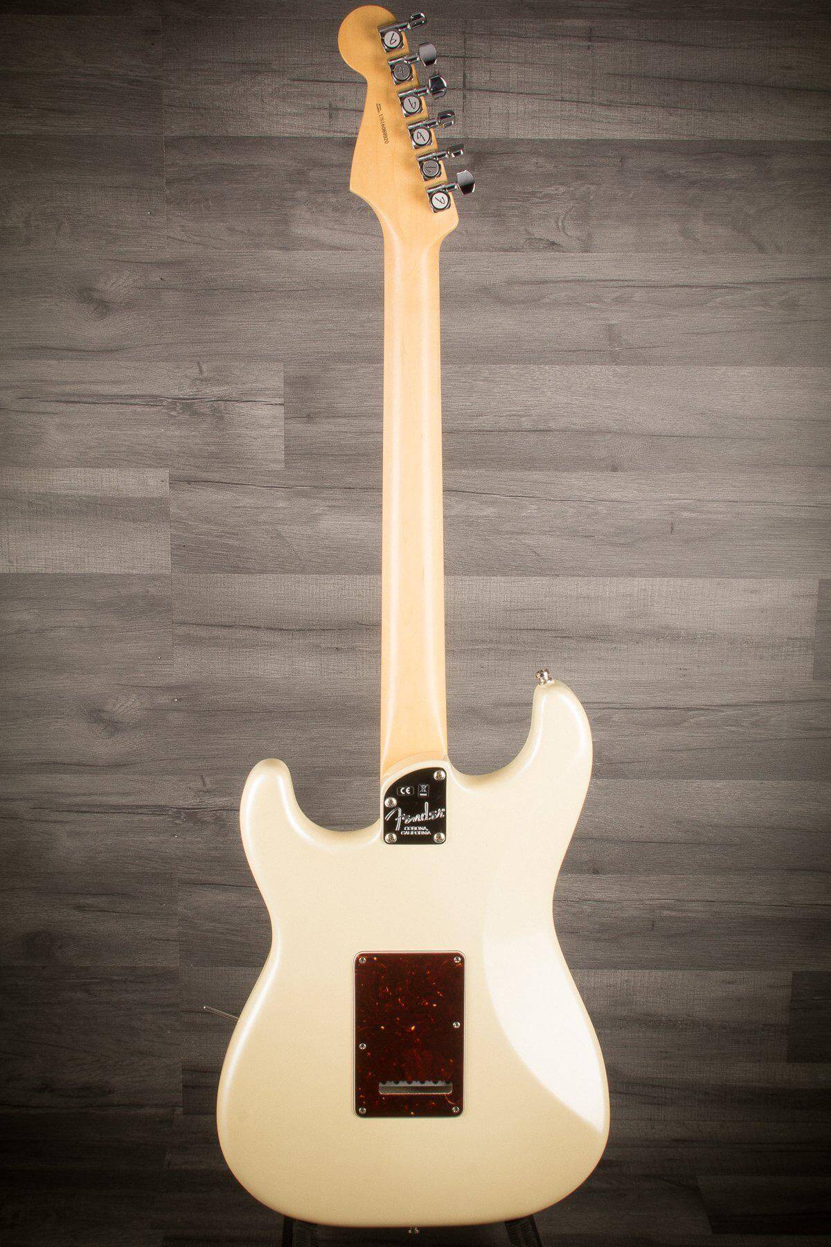USED - Fender American Elite Strat HSS Shawbucker - Olympic Pearl