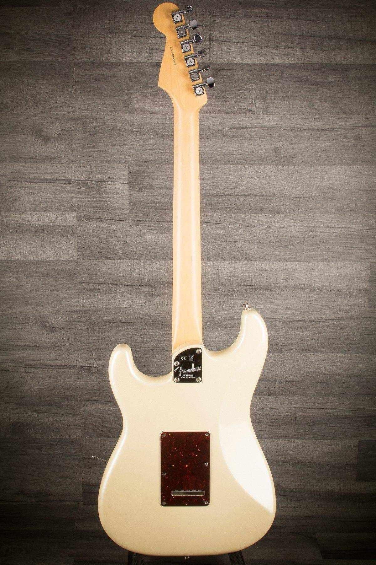 USED - Fender American Elite Strat HSS Shawbucker - Olympic Pearl