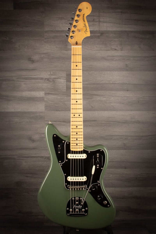 Fender Electric Guitar USED - Fender American Pro Jaguar Antique Olive