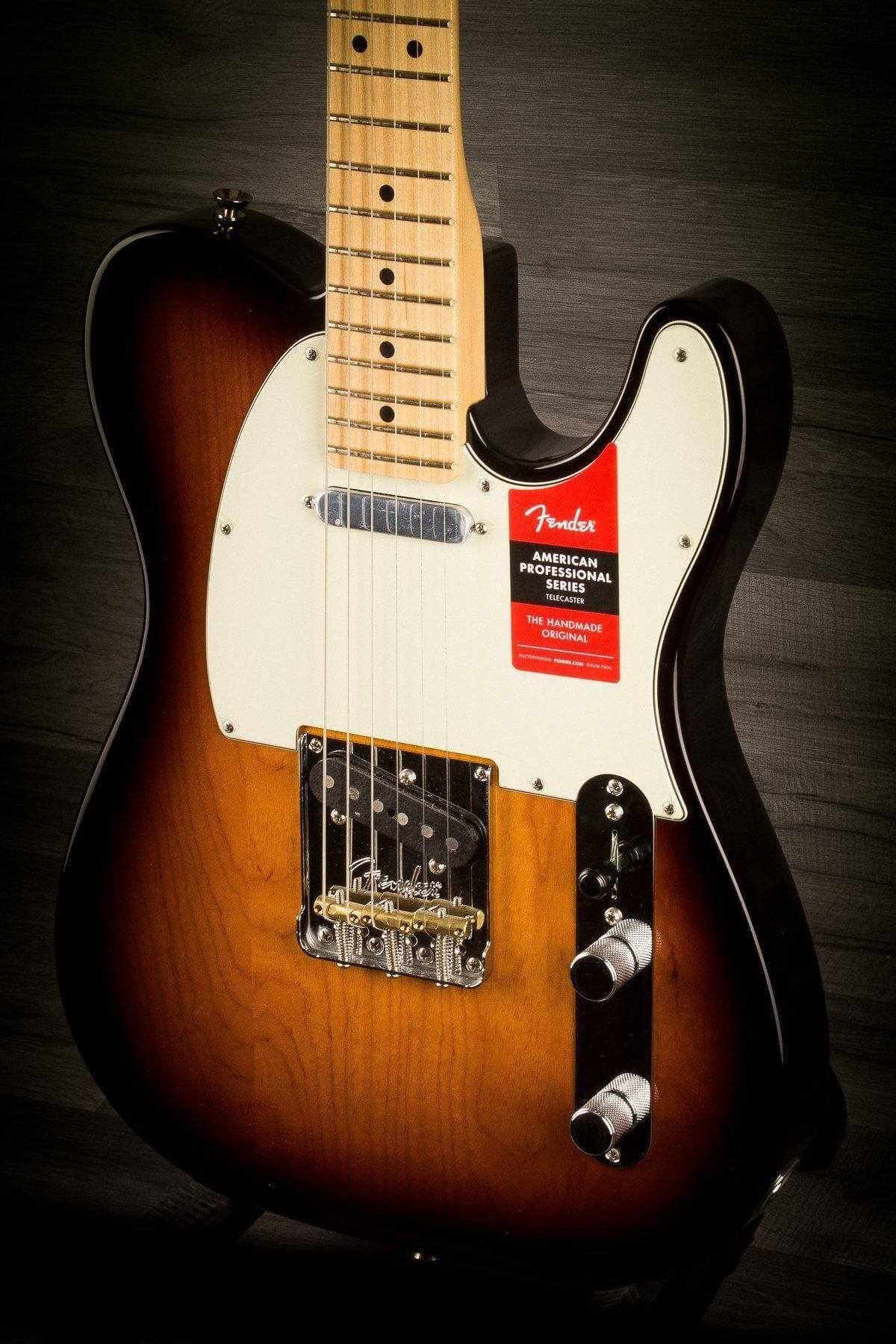 USED - Fender American Pro Telecaster - Two Tone Sunburst Maple neck