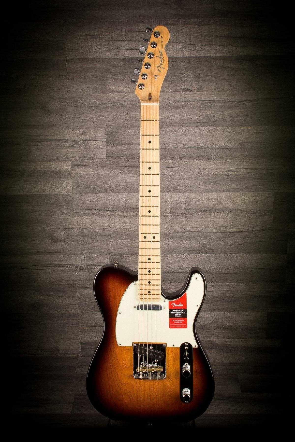 USED - Fender American Pro Telecaster - Two Tone Sunburst Maple neck
