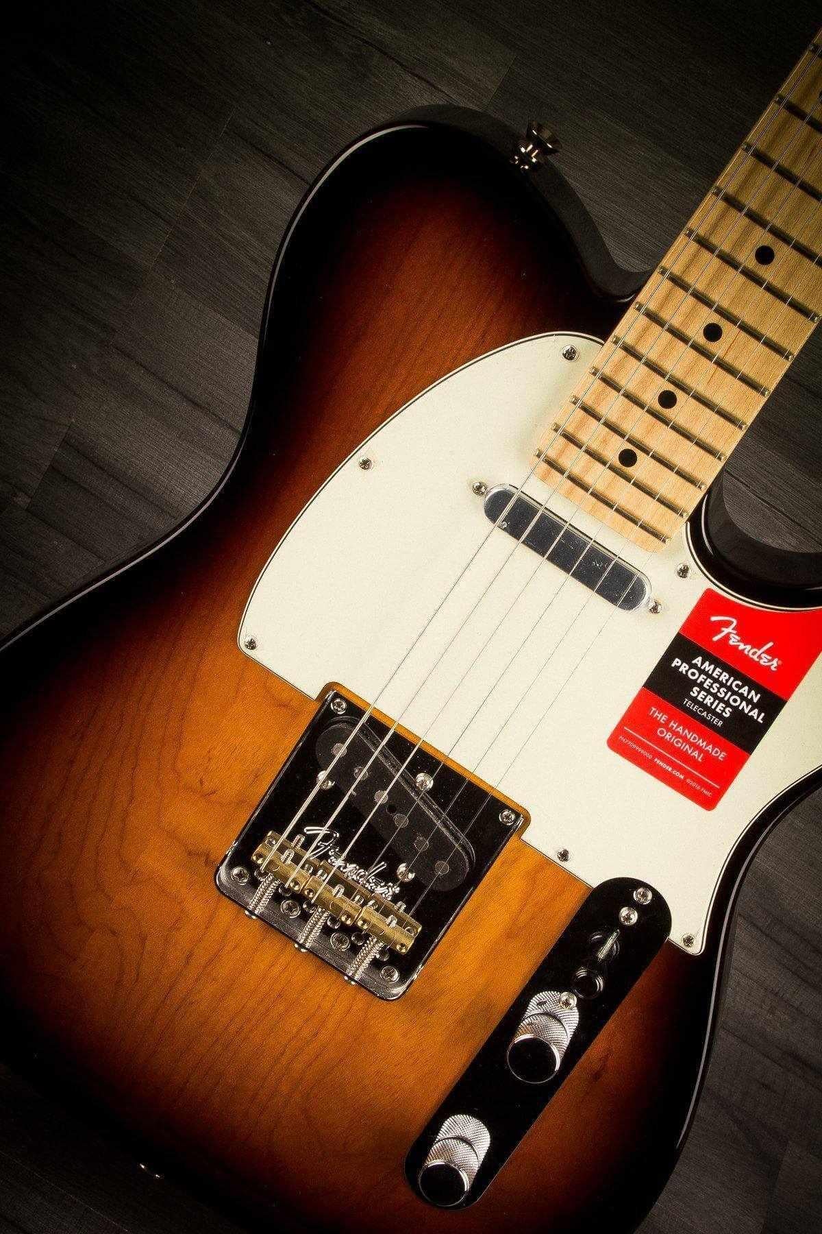 USED - Fender American Pro Telecaster - Two Tone Sunburst Maple neck