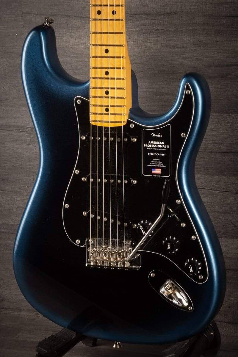 USED - Fender American Professional II Stratocaster - Dark Night - Maple Neck