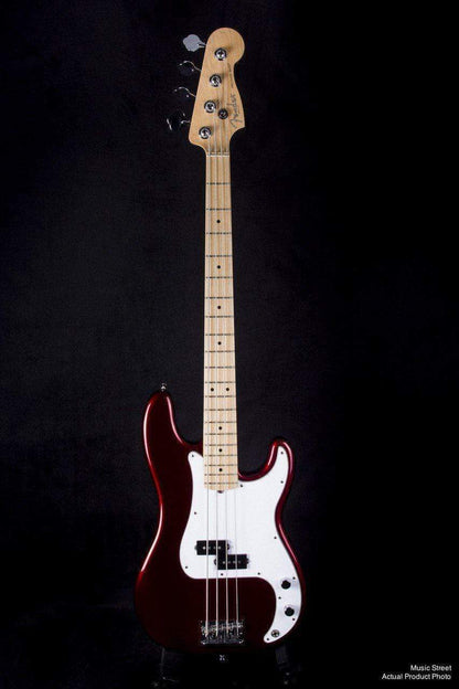 USED - Fender American Standard Precision Bass, Candy Red