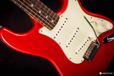 USED - Fender Custom Shop 20th Anniversary Master built Strat, Candy Tangerine (2007)