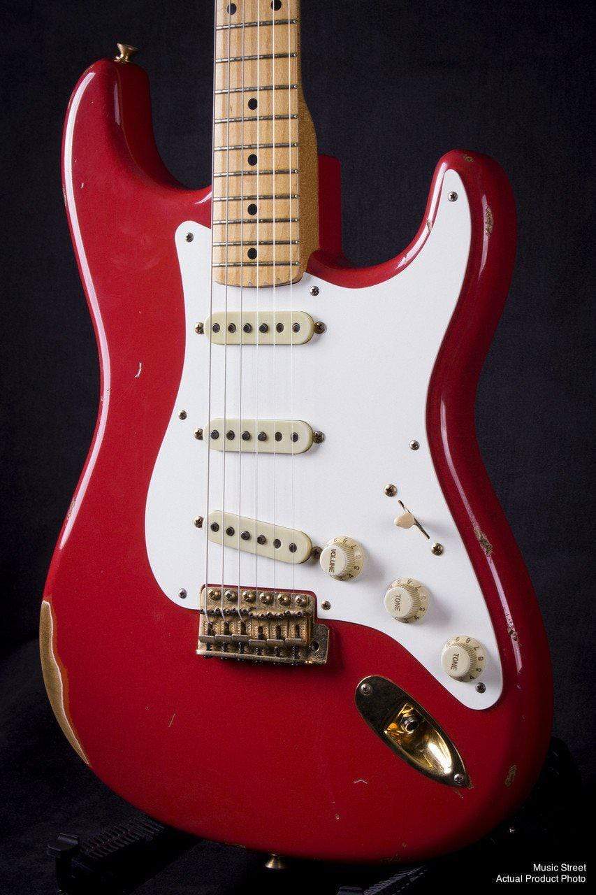 USED - Fender Custom Shop '56 Relic Stratocaster Fiesta Red