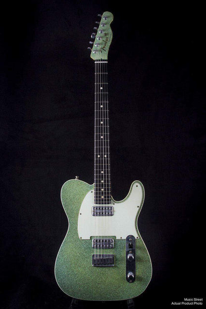 USED - Fender Custom Shop Double Tv Jones Relic Tele Sea Foam Green Sparkle