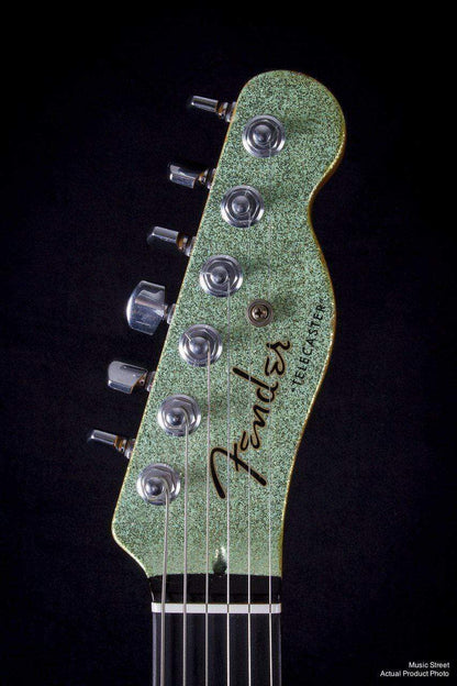 USED - Fender Custom Shop Double Tv Jones Relic Tele Sea Foam Green Sparkle