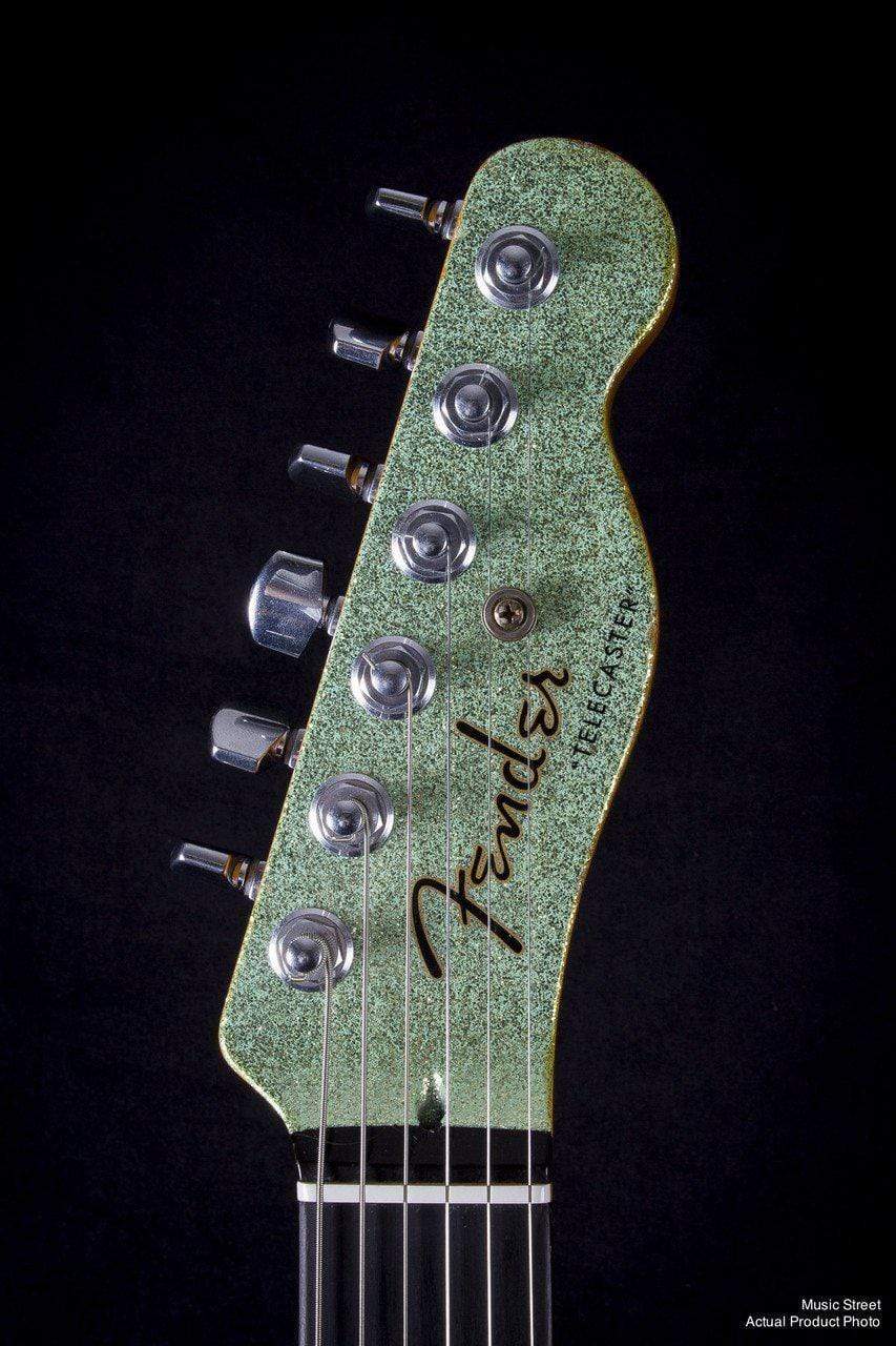 USED - Fender Custom Shop Double Tv Jones Relic Tele Sea Foam Green Sparkle