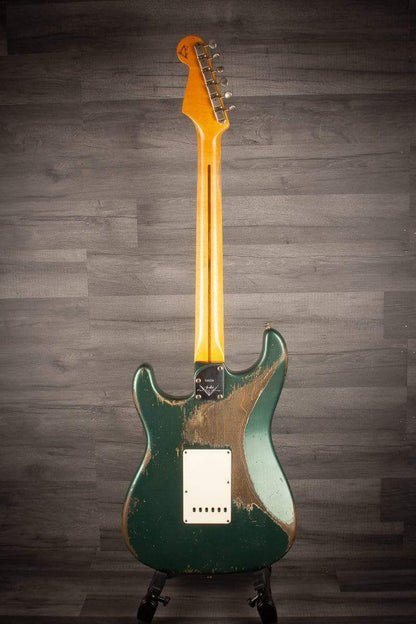 USED - Fender Custom Shop Master built (Dale Wilson)'56 relic strat Sherwood Green, 2015