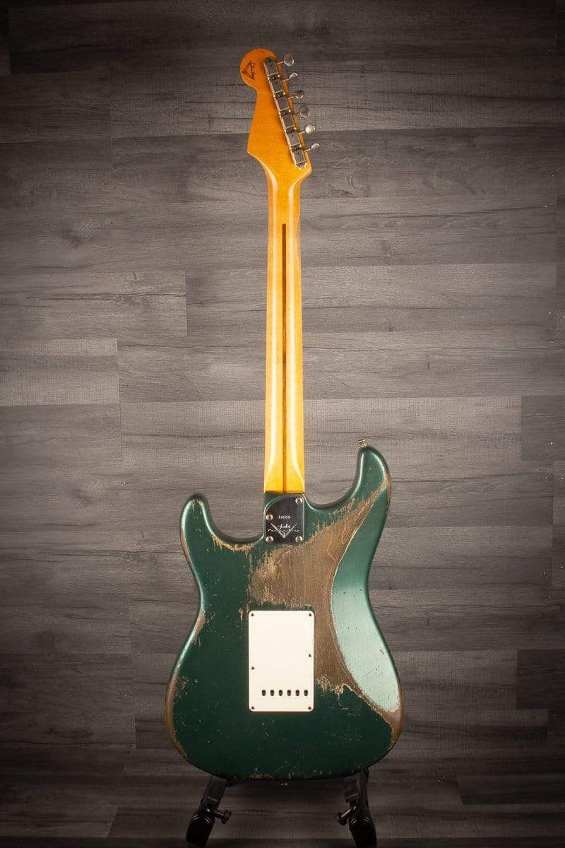 USED - Fender Custom Shop Master built (Dale Wilson)'56 relic strat Sherwood Green, 2015