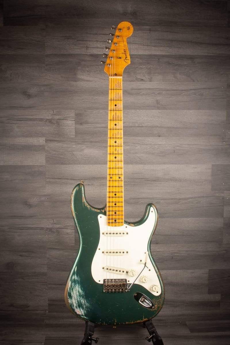 USED - Fender Custom Shop Master built (Dale Wilson)'56 relic strat Sherwood Green, 2015