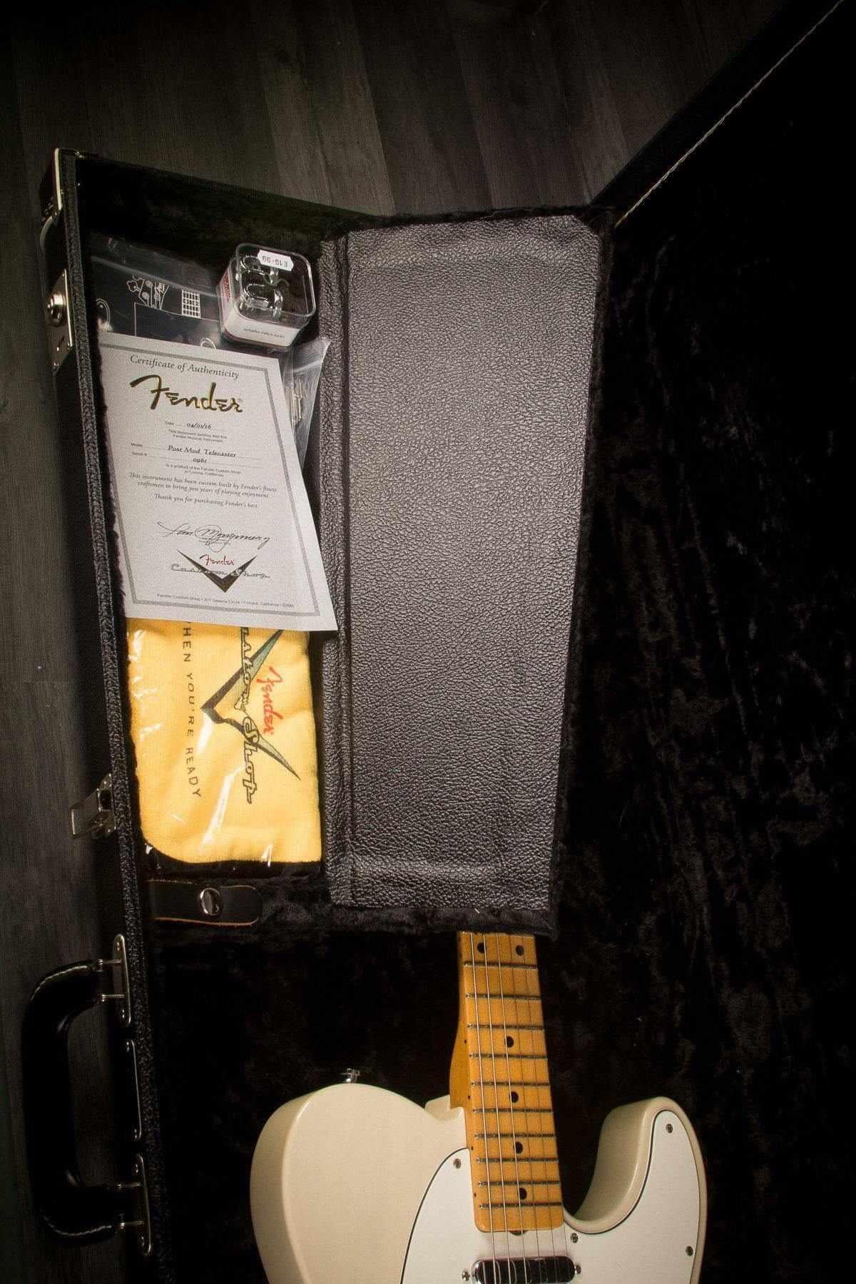 USED - Fender Custom Shop Postmodern Telecaster Aged White
