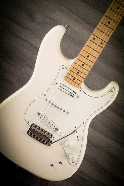 USED - Fender Ed O'Brien Sustainer Stratocaster - Olympic White