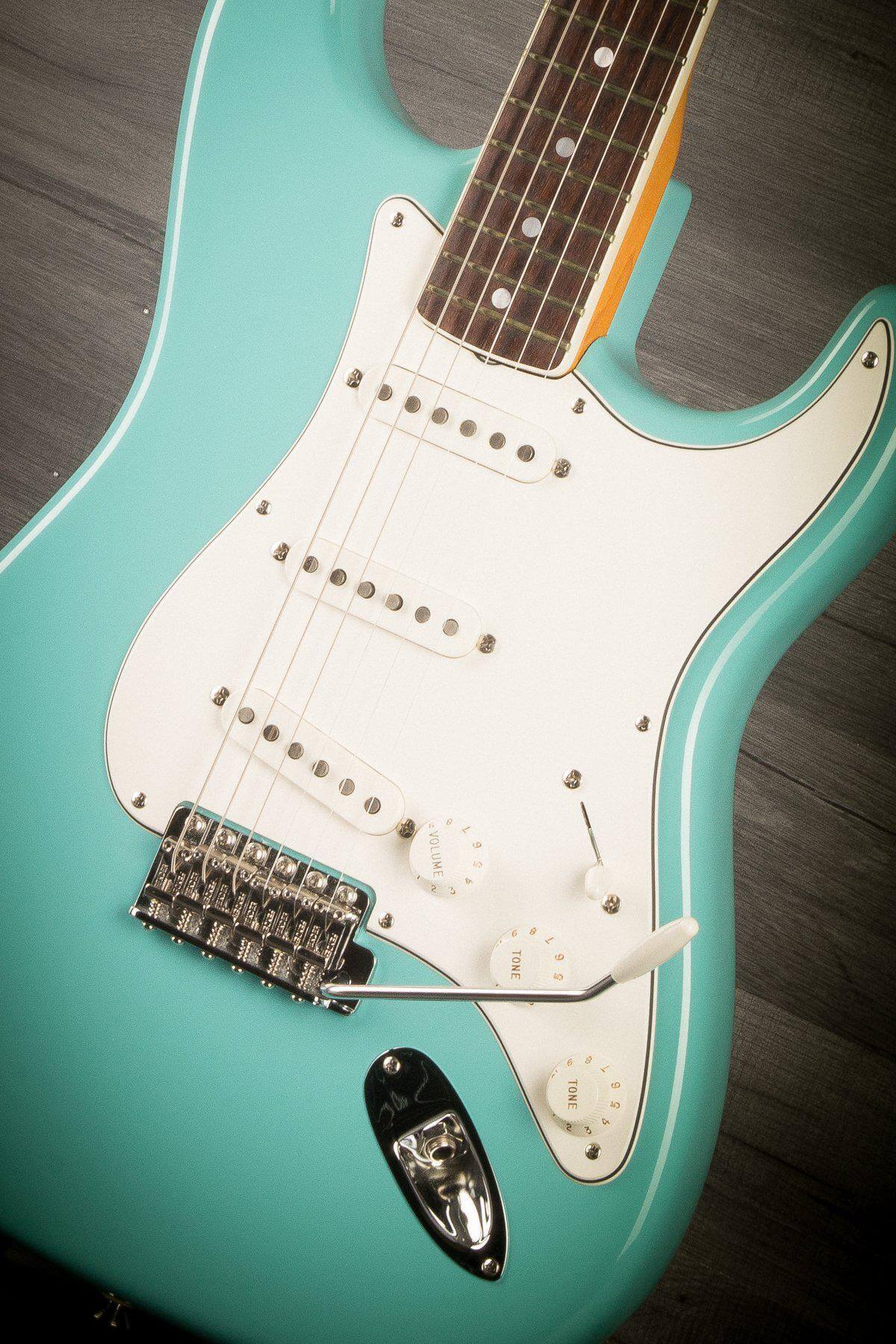 USED - Fender Eric Johnson Stratocaster - Tropical Turquoise
