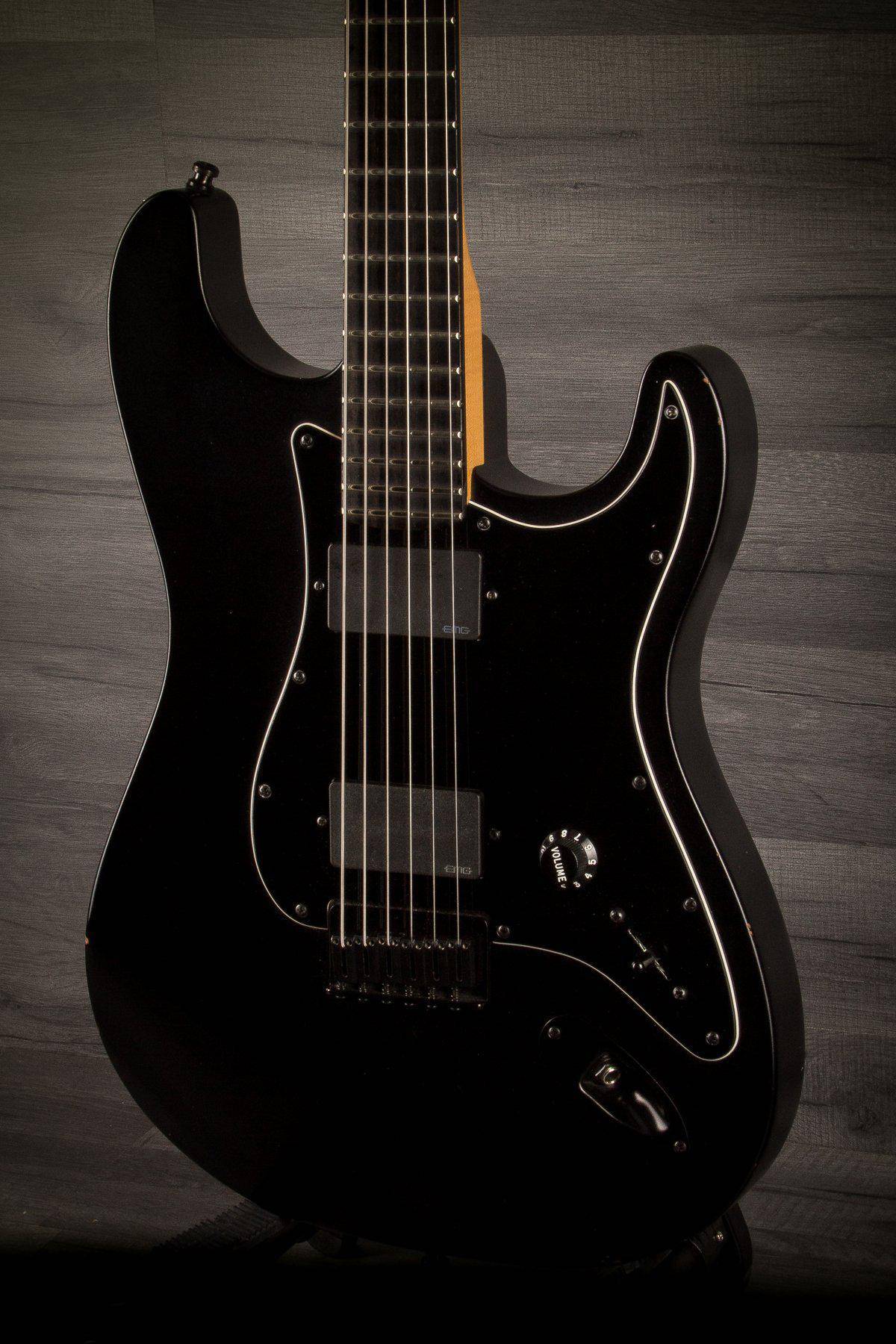 USED - Fender Jim Root Stratocaster (Flat Black / Ebony Fretboard)