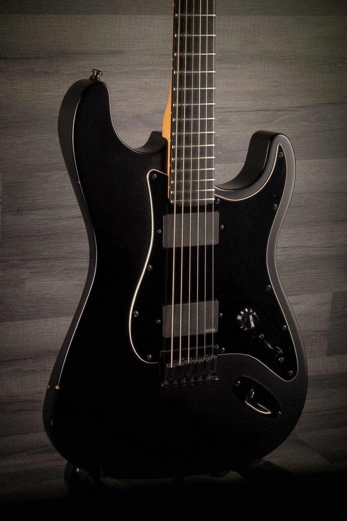 USED - Fender Jim Root Stratocaster (Flat Black / Ebony Fretboard)