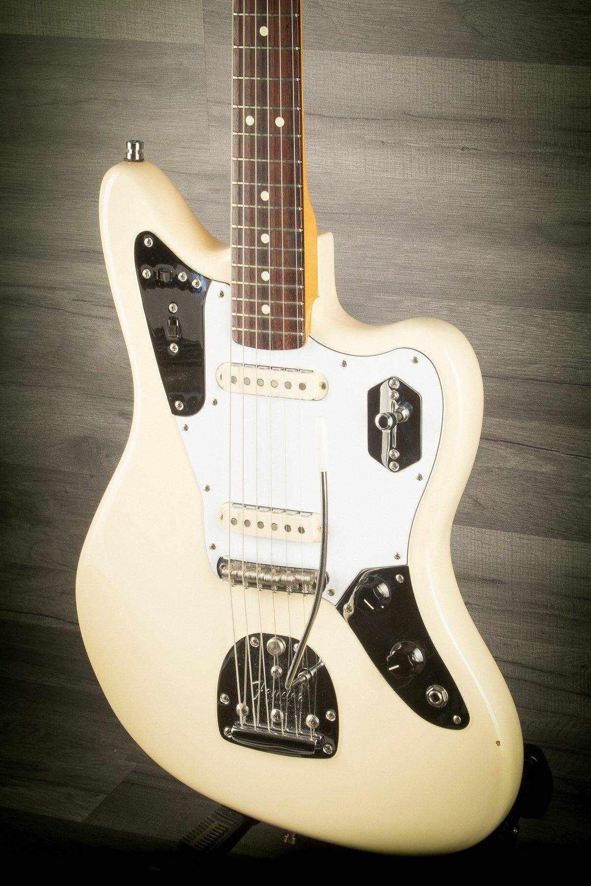 USED - Fender Johnny Marr Jaguar - Olympic White