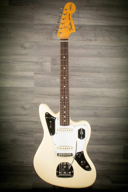 USED - Fender Johnny Marr Jaguar - Olympic White