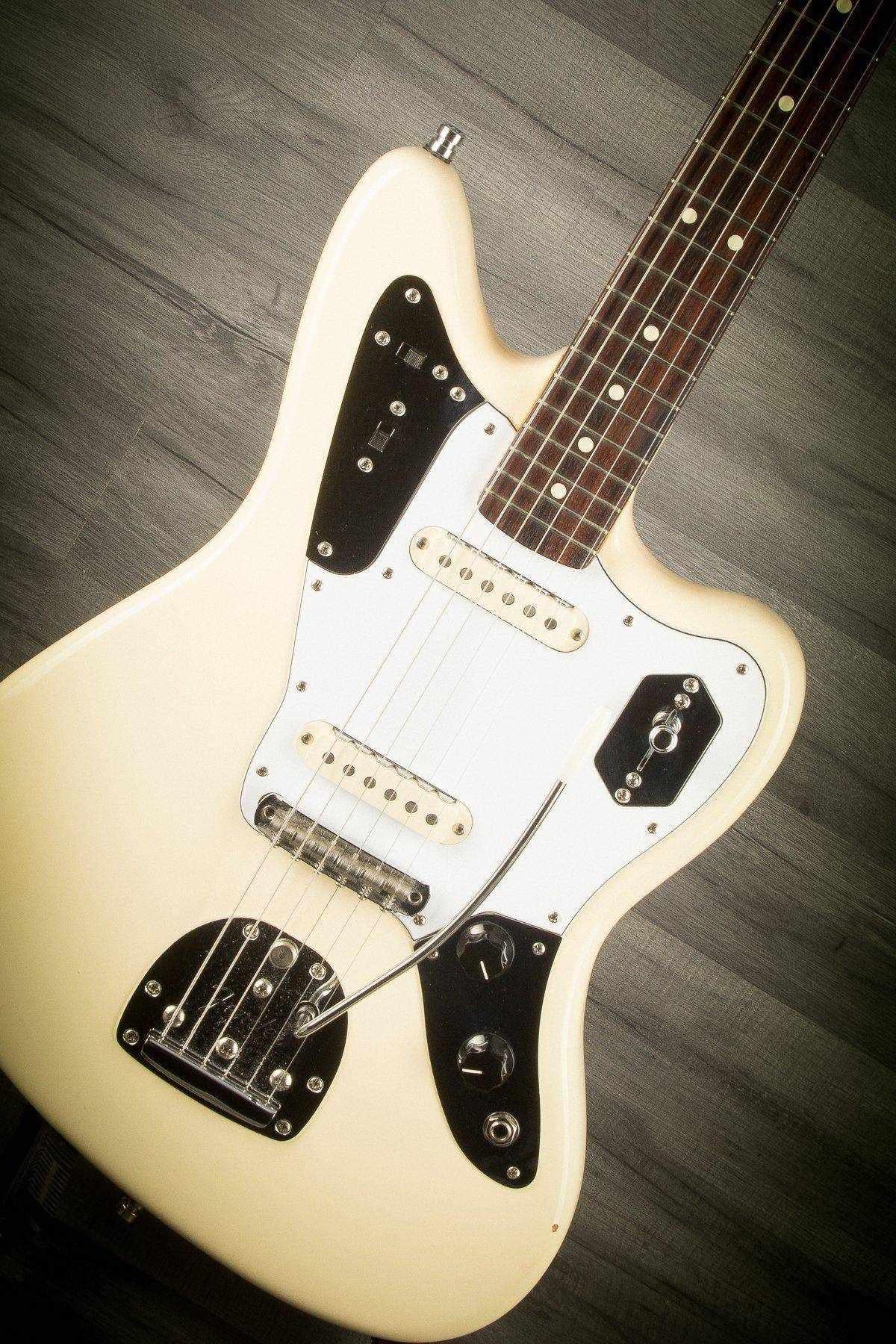 USED - Fender Johnny Marr Jaguar - Olympic White