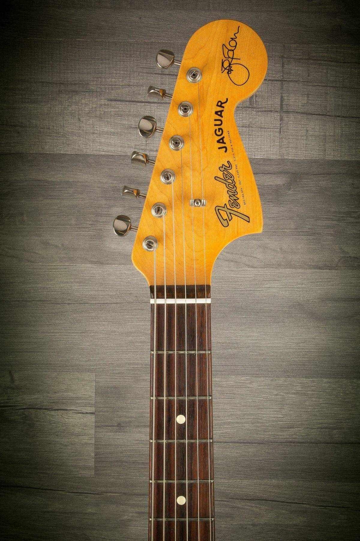 USED - Fender Johnny Marr Jaguar - Olympic White