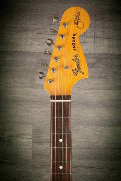 USED - Fender Johnny Marr Jaguar - Olympic White