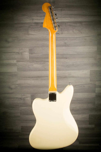 USED - Fender Johnny Marr Jaguar - Olympic White