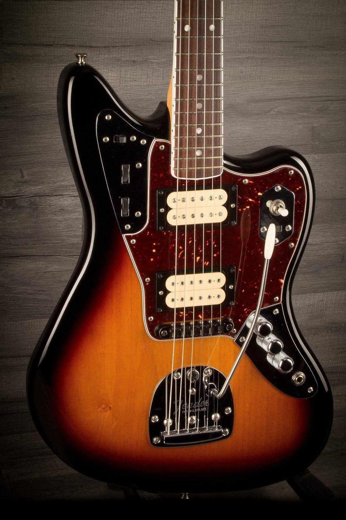 USED - Fender Kurt Cobain Jaguar Electric Guitar 3-Color Sunburst Nos