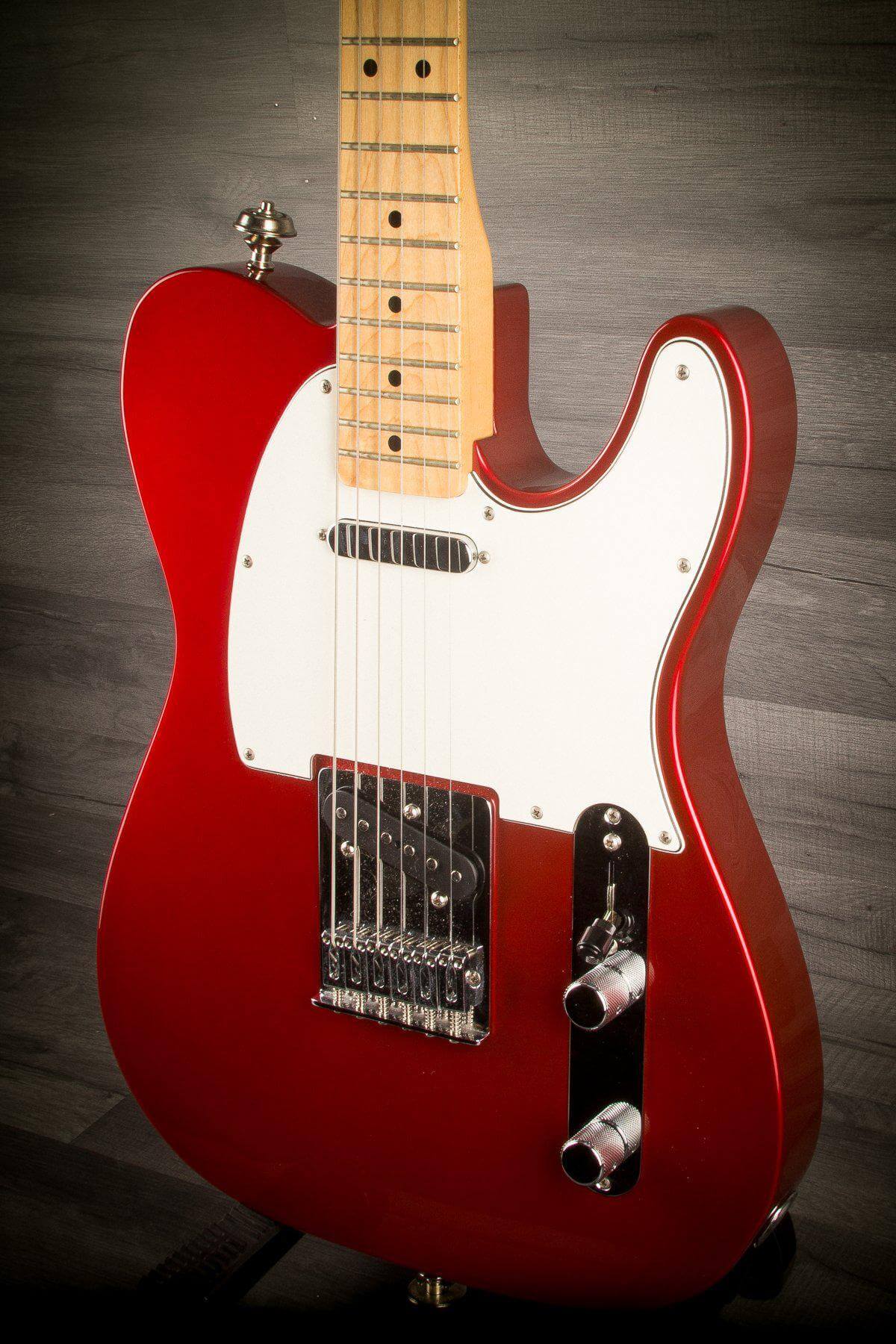 USED - Fender Mexican Standard Telecaster - Candy Apple Red