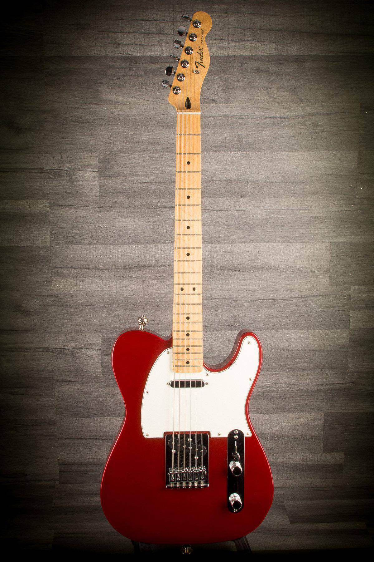 USED - Fender Mexican Standard Telecaster - Candy Apple Red