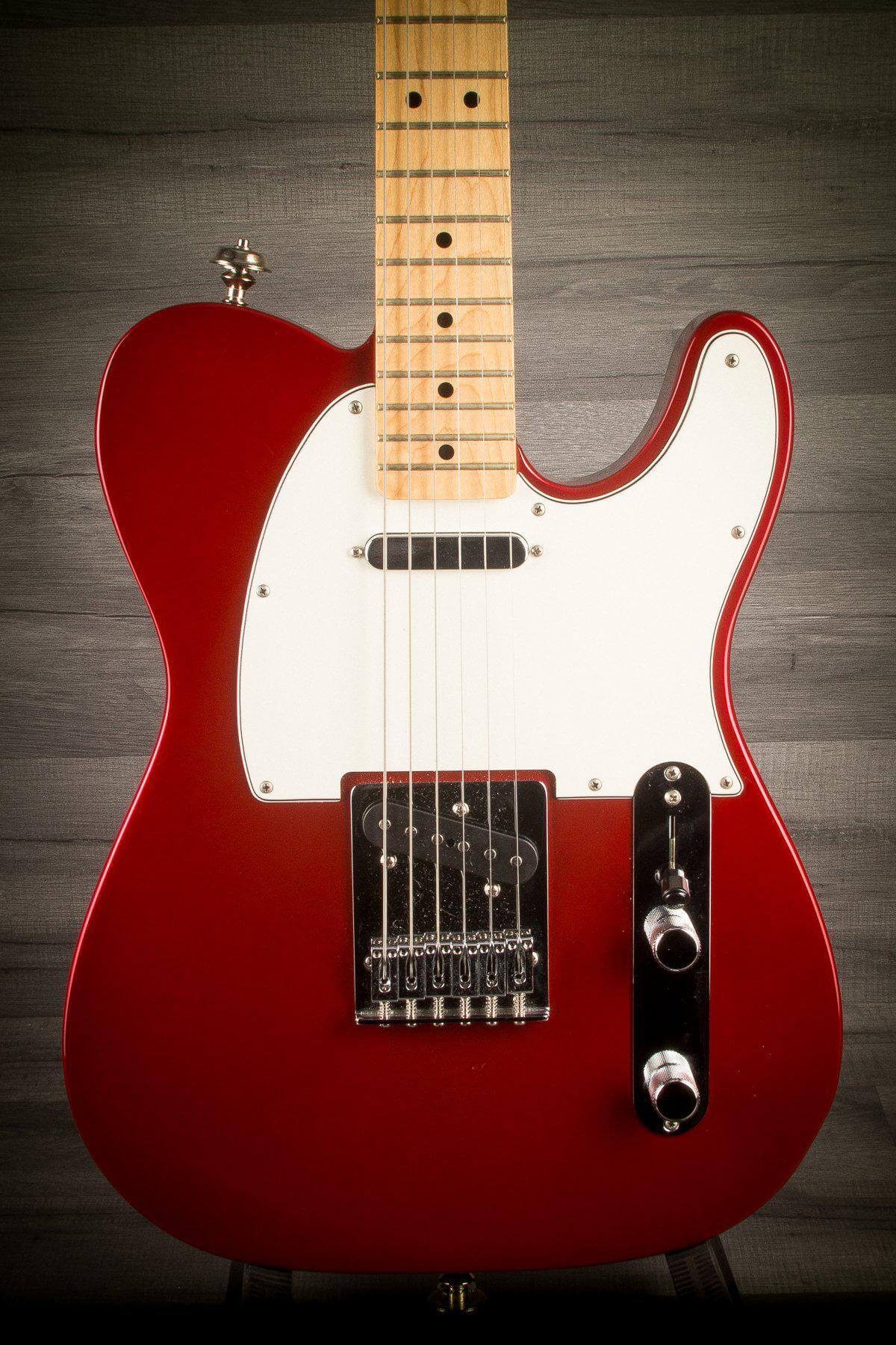 USED - Fender Mexican Standard Telecaster - Candy Apple Red