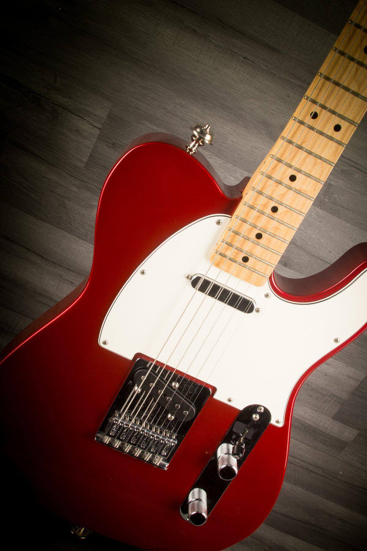 USED - Fender Mexican Standard Telecaster - Candy Apple Red