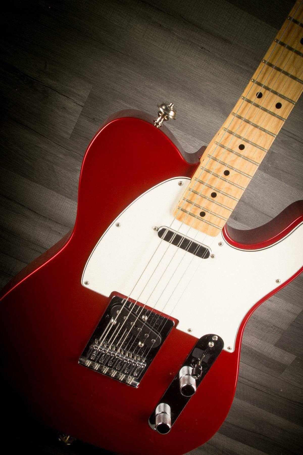 USED - Fender Mexican Standard Telecaster - Candy Apple Red