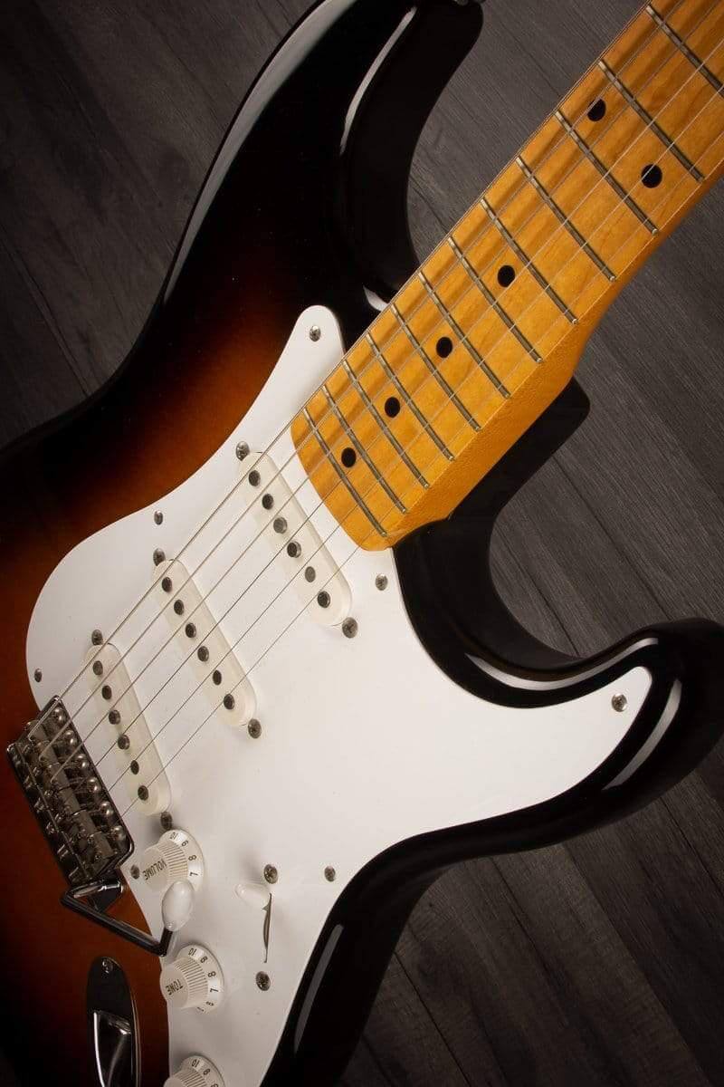 USED - Fender MIJ 50s Stratocaster Two Tone Sunburst - 1986-'87