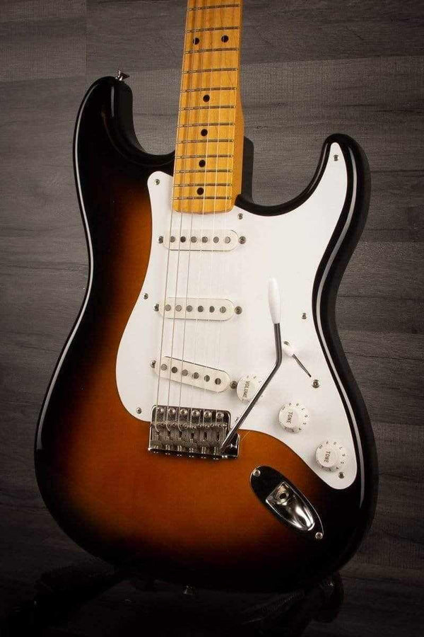 USED - Fender MIJ 50s Stratocaster Two Tone Sunburst - 1986-'87