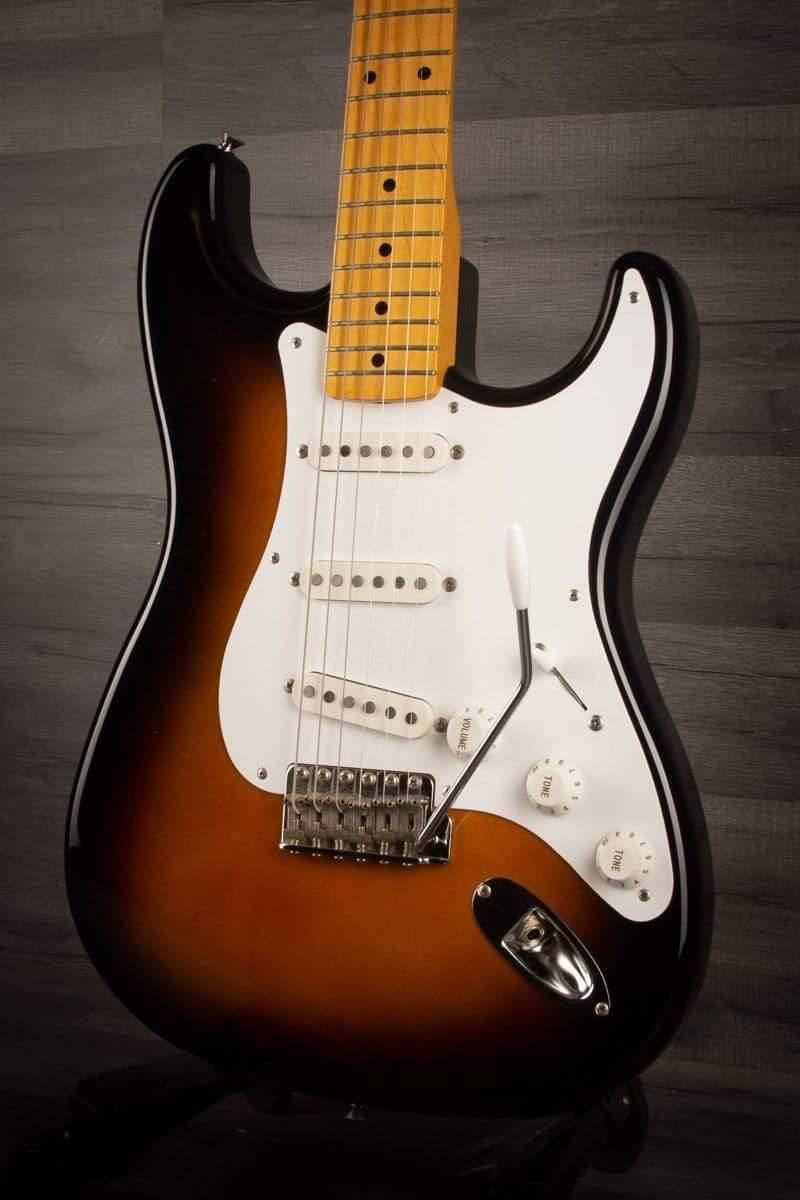 USED - Fender MIJ 50s Stratocaster Two Tone Sunburst - 1986-'87