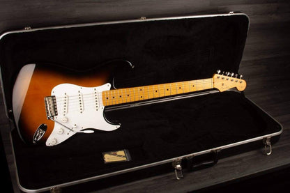 USED - Fender MIJ 50s Stratocaster Two Tone Sunburst - 1986-'87