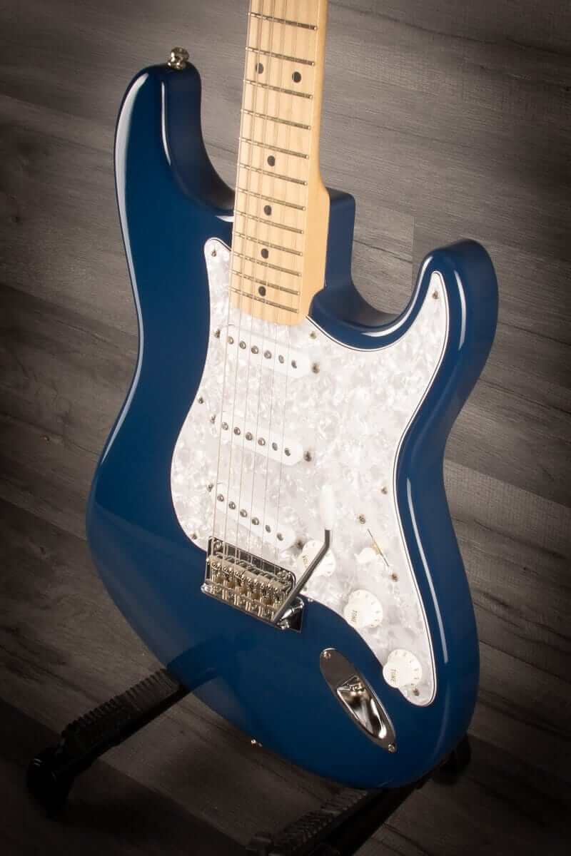 Fender Electric Guitar USED - Fender MIJ Hybrid Stratocaster, maple neck indigo