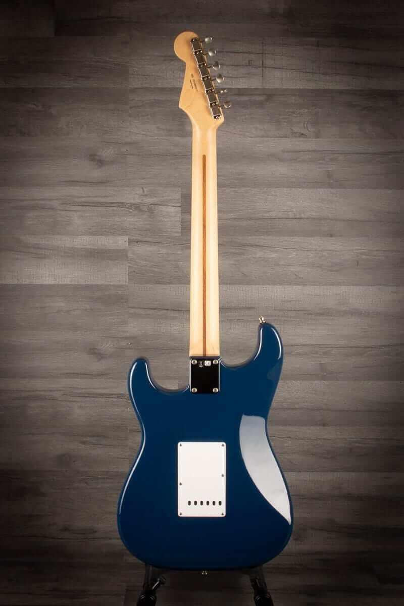 USED - Fender MIJ Hybrid Stratocaster, maple neck indigo