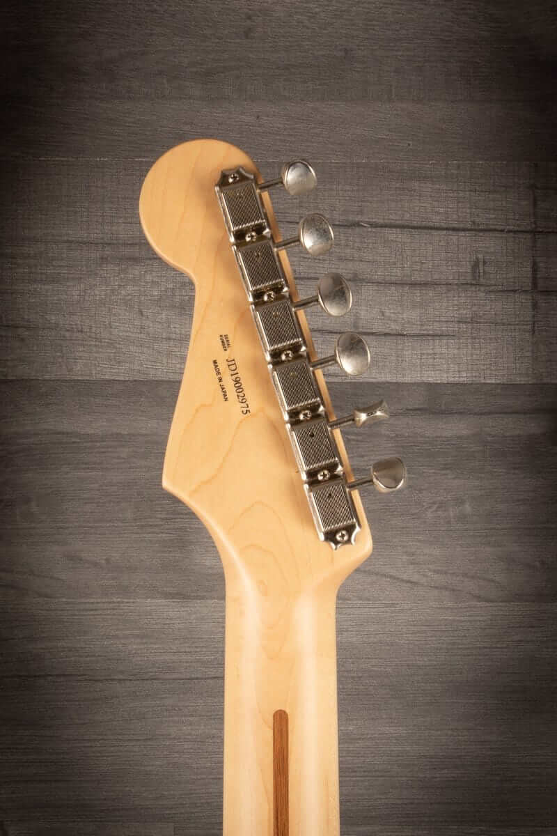 USED - Fender MIJ Hybrid Stratocaster, maple neck indigo