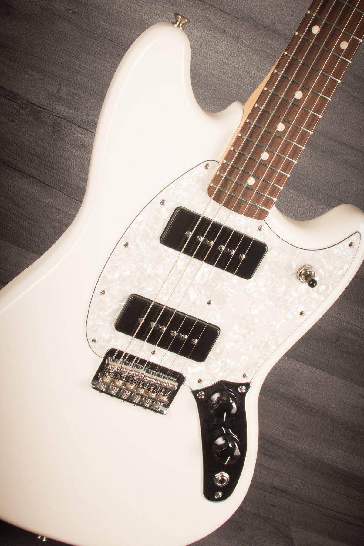 USED - Fender Mustang 90 - Olympic White