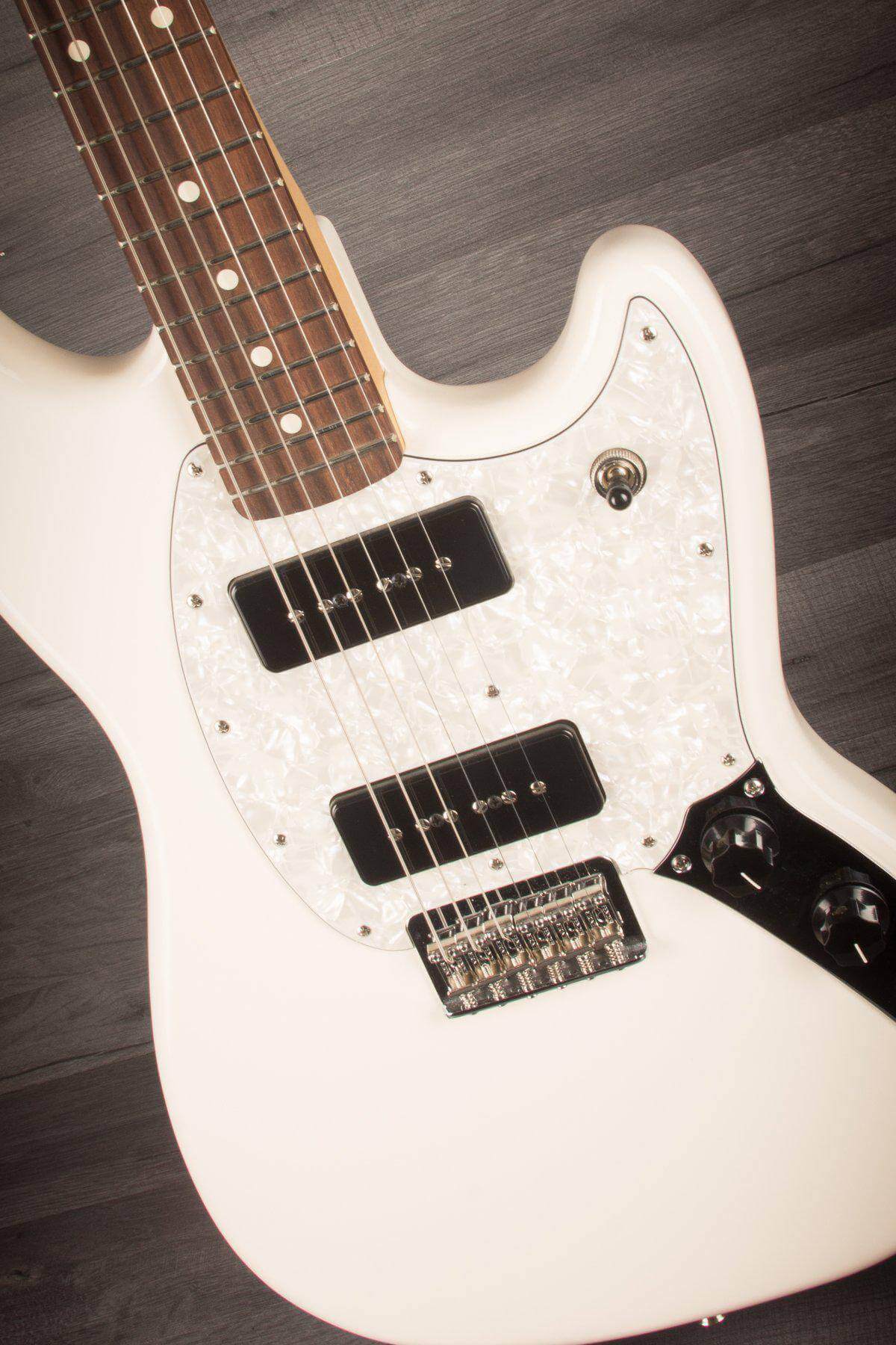 USED - Fender Mustang 90 - Olympic White