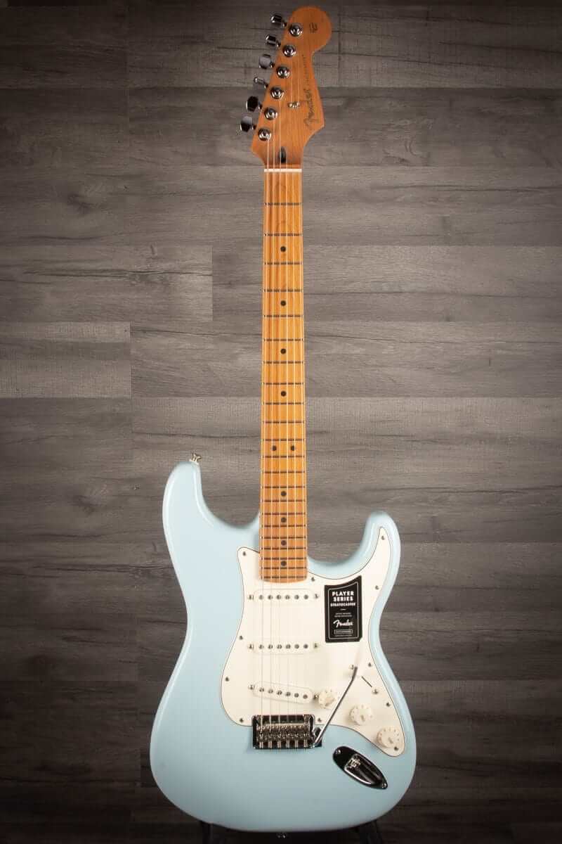 USED - Fender Player Stratocaster Limited Edition with Roasted Maple Neck - Sonic Blue