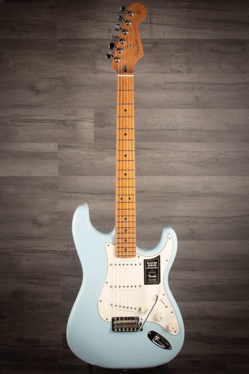 Fender Electric Guitar USED - Fender Player Stratocaster Limited Edition with Roasted Maple Neck - Sonic Blue