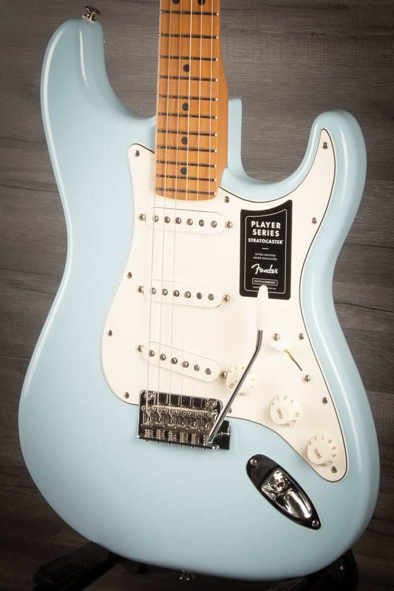 Fender Electric Guitar USED - Fender Player Stratocaster Limited Edition with Roasted Maple Neck - Sonic Blue