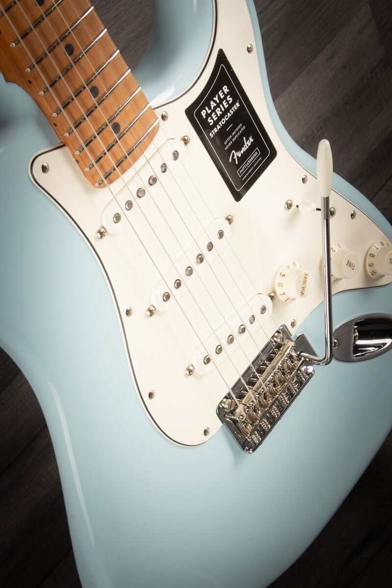 USED - Fender Player Stratocaster Limited Edition with Roasted Maple Neck - Sonic Blue