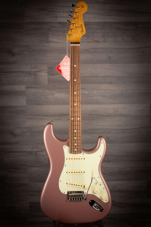 Fender Electric Guitar USED - Fender Vintera '60s Stratocaster Modified - Burgundy Mist