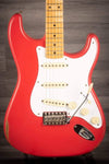 Fender Electric Guitar USED - Fender Vintera Road Worn '50s Stratocaster Fiesta Red