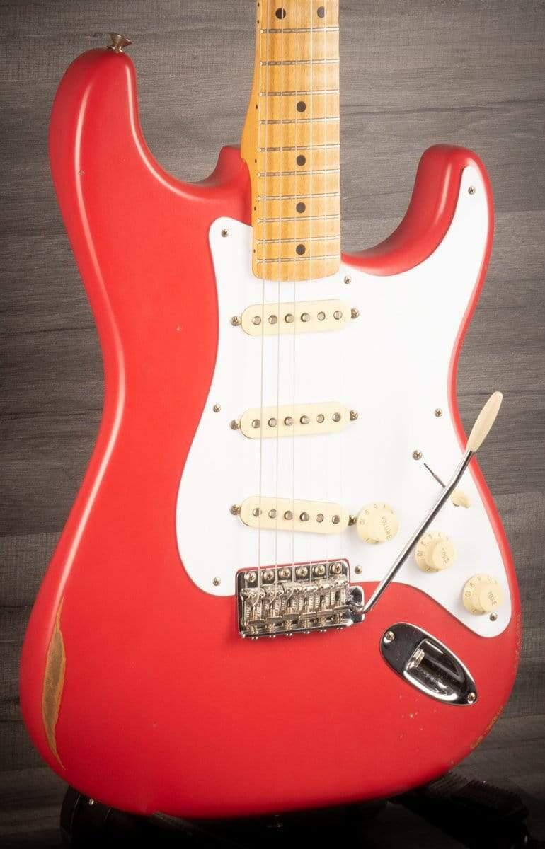 USED - Fender Vintera Road Worn '50s Stratocaster Fiesta Red